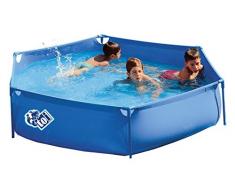 Piscinas Toi 3170 - Piscina hexagonal, diámetro de 460 cm, color azul