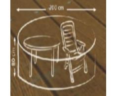beo 980678 funda deLuxe para mesas y sillas 200 cm redondo