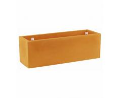 Vondom 41650R - Jardinera, 50 x 120 x 50 cm, color naranja