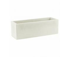 Vondom 41650A - Jardinera, 50 x 120 x 50 cm, color hielo
