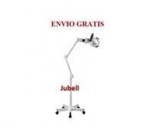 Jubell Estetica Lampara lupa 80 leds 5 dioptrias con pie zoom.