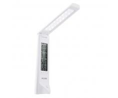Lámpara Elbe Led + Reloj Despertador LAM-010