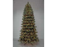 Item International Arbol Navidad Pvc Metal 450 Leds 635 Ramas