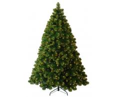 Item International Arbol Navidad Pvc Metal 400 Leds 918 Ramas