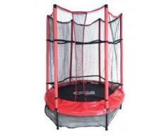 Pl Ociotrends Cama elástica Infantil Con Red 152 X 183 Cm.