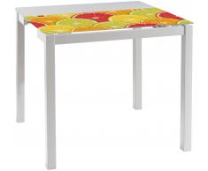 SZ Suárez Mesa Serra Extensible Citrus 90 x 45-80 x 75.6 cm