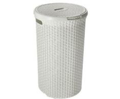 Curver Style Cesto Redondo 48L Blanco 398x398x609 (48 L)