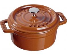 Staub Mini Cocotte Redonda Vitaminas 10 cm (Canela)