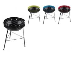 BBQ Collection Barbacoa Acero Colores + Soporte 33x43cm