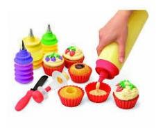 Kuhn Rikon Set de decoración con moldes de silicona