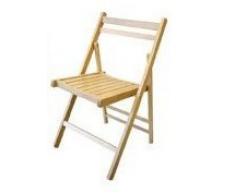 Kit Closet Silla Plegable Madera Natural 15002