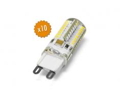 Pack 10x Bombilla LED Unotec G9W-6W 49.0020