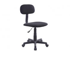 Silla de oficina giratoria con gas Bart Negra