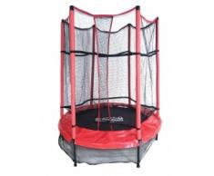 Pl Ociotrends Cama elástica Infantil Con Red 152 X 183 Cm.