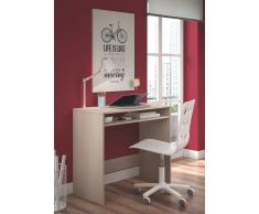 Mesa escritorio en marrón roble