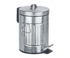 Wenko Cubo pedal New York Easy close Acero zincado