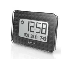 Estación meteorologica + reloj de pared Oregon JW-208 NEGRO