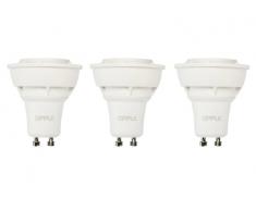 Pack 3 Bombillas LED GU10 6.5W calida