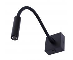 Aplique Sulion cabecero LED black
