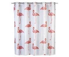 Wenko Cortina de baño Poliéster Comfort flex Flamingo Anti-Moho 180x200 cm