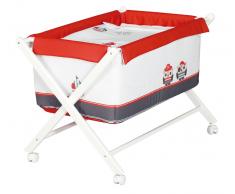 Babyline Mini Cuna De Madera De Tijera Serie 39 Piratas