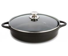 Valira Cazuela baja con tapa No inducción (36 cm)
