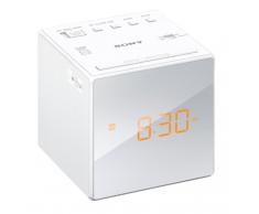 RADIO RELOJ SONY ICF-C1W CUBO