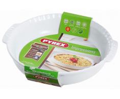 Pyrex Molde Tarta Con Asas 26 Blanco Impressions