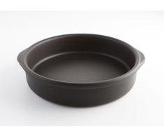 Quid Cazuela Red 32Cm Con Asas Barro Negro