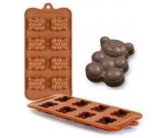 Ibili Molde Bombon Silicona Chocolate Ositos
