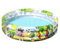 Bestway Piscina 3 Tubos DelfÃn 122 Cm