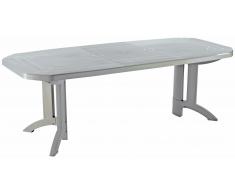 Grosfillex Mesa Vega 220X100 Extensible (Antracita)
