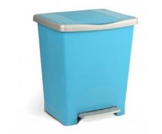Tatay Cubo Pedal 23 L. Millenium Turquesa 33X28X39 (23 L)