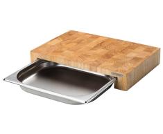 Continenta Tabla Cortar Con Bandeja 39X27X6 4026