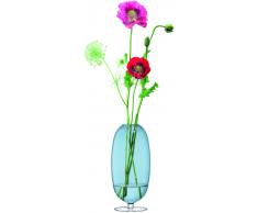 Lsa Olivia florero H40cm Sapphire