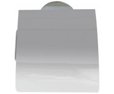 Wenko Portarrollos mural con tapa Turbo Loc acero inox 12x13x9,5 cm