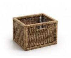 Moycor Cesta Rattan Trenza Gruesa 38x33x26