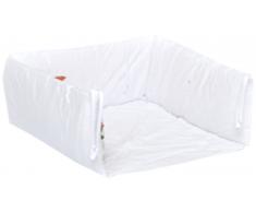 Sal de Coco Protector Punto Minicuna Basic (Blanco)