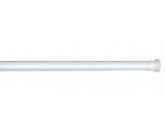 Wenko Barra para cortina baño telescópica 20 mm blanco 70-115