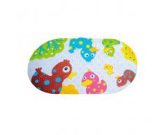 Olmitos Alfombra Antideslizante Baño + 3 Patitos Escabbo