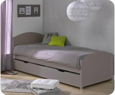 Pack Cama Nido Pacôme 90x200cm Lino + 2 Colchones