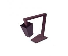 Lámpara de mesa diseño CROSSFADE Rosa - Miliboo
