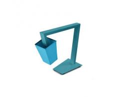 Lámpara de mesa diseño CROSSFADE Azul marino - Miliboo