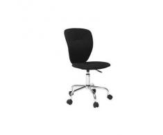 Silla de escritorio infantil negra LIZZY - Miliboo