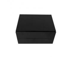 Cajonera diseño negro 2 cajones MAX - Miliboo