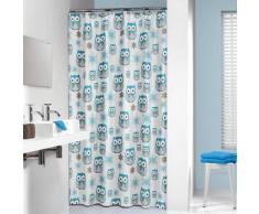 Sealskin cortina de ducha 180 cm modelo búho 210871324 (Azul)