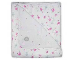 Jollein Manta de muselina bebé floreada 75x100 cm rosa 521-511-65058