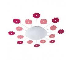 EGLO Lámpara de pared/techo VIKI 1 rosa 92147