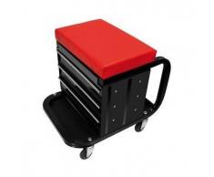 ProPlus Carro para el taller con asiento y cajones, 580526