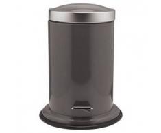 Sealskin Papelera gris de baño con pedal, marca Acero 361732414